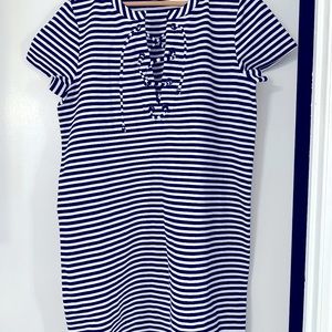 J.Crew Striped Short Sleeve Dress NWT
